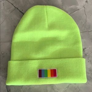 Kacey Musgraves Rainbow Hat Beanie